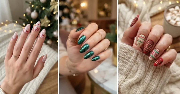 20 Cute Christmas Nail Ideas