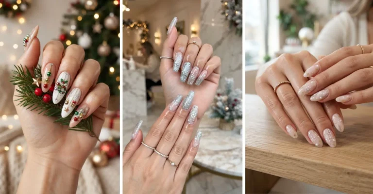 20 Acrylic Christmas Nail Ideas for a Festive Holiday Look