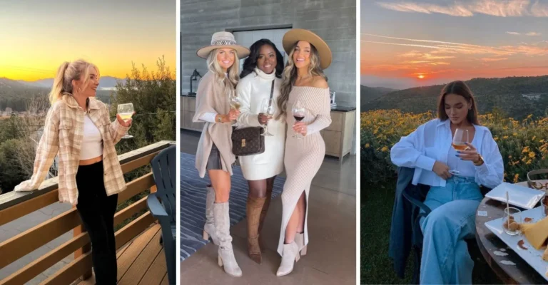 21 Fall Winery Outfits for a Chic Wine-Tasting Day