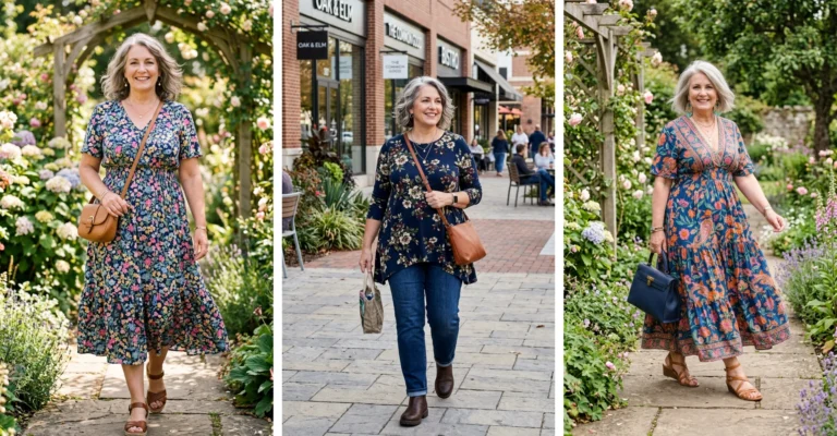 20 Stylish Plus Size Outfits for Women Over 50 to Feel Confident & Fabulous