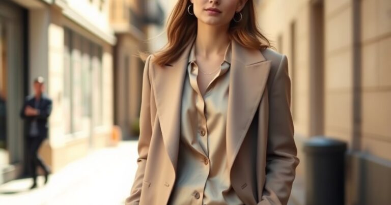 18 Broad Shoulder Outfit Ideas for a Polished, Feminine, and Comfortable Look