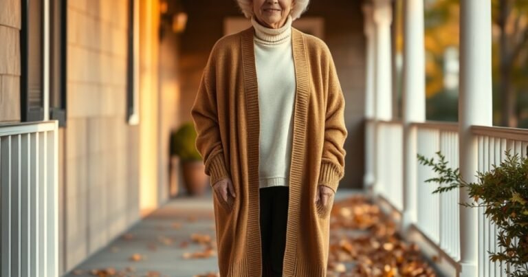 18 Easy Fall Transition Outfits for Women Over 60