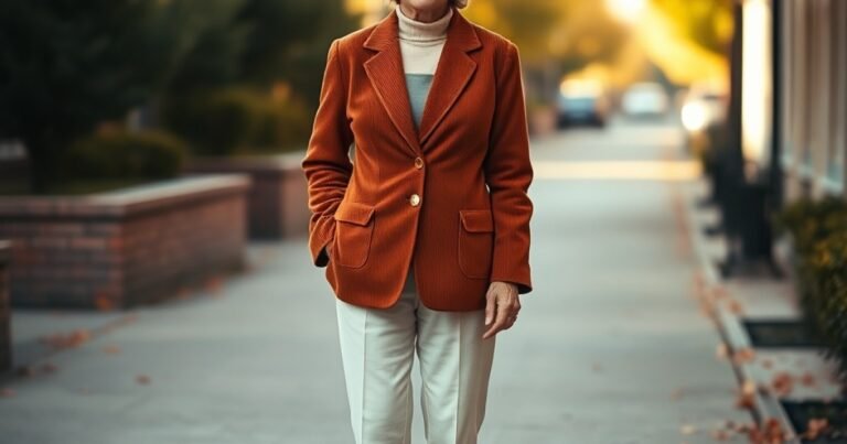 21 Corduroy Outfits for Women Over 50