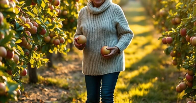 25 Apple Picking Outfits for Women Over 50
