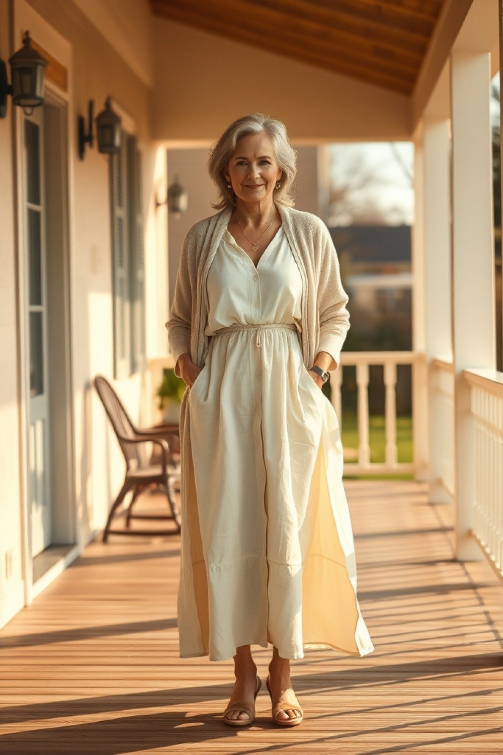 15 Late Summer Outfits for Women Over 50 That Bridge Into Fall