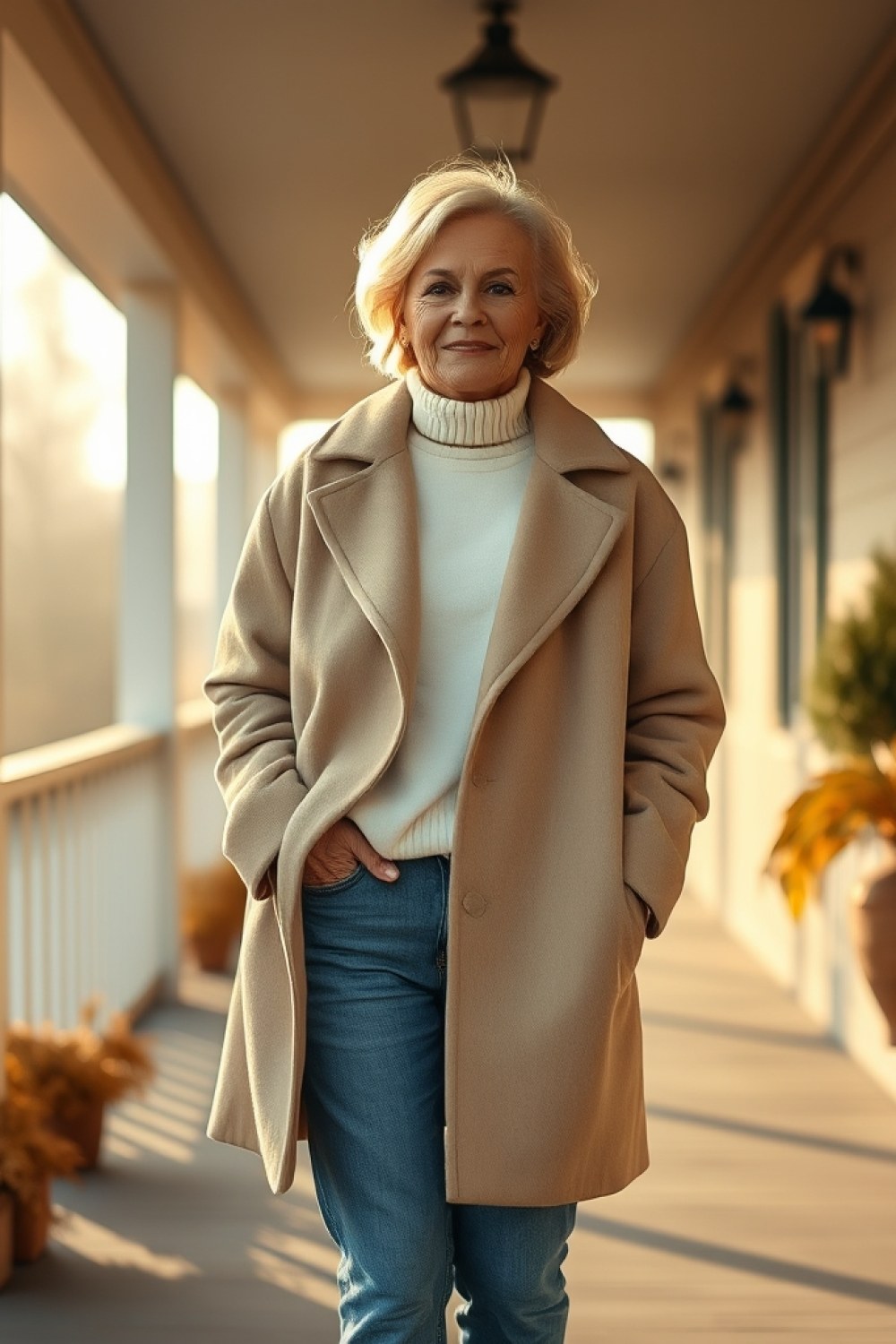 23 Shacket Outfits for Women Over 50 for Cool Mornings