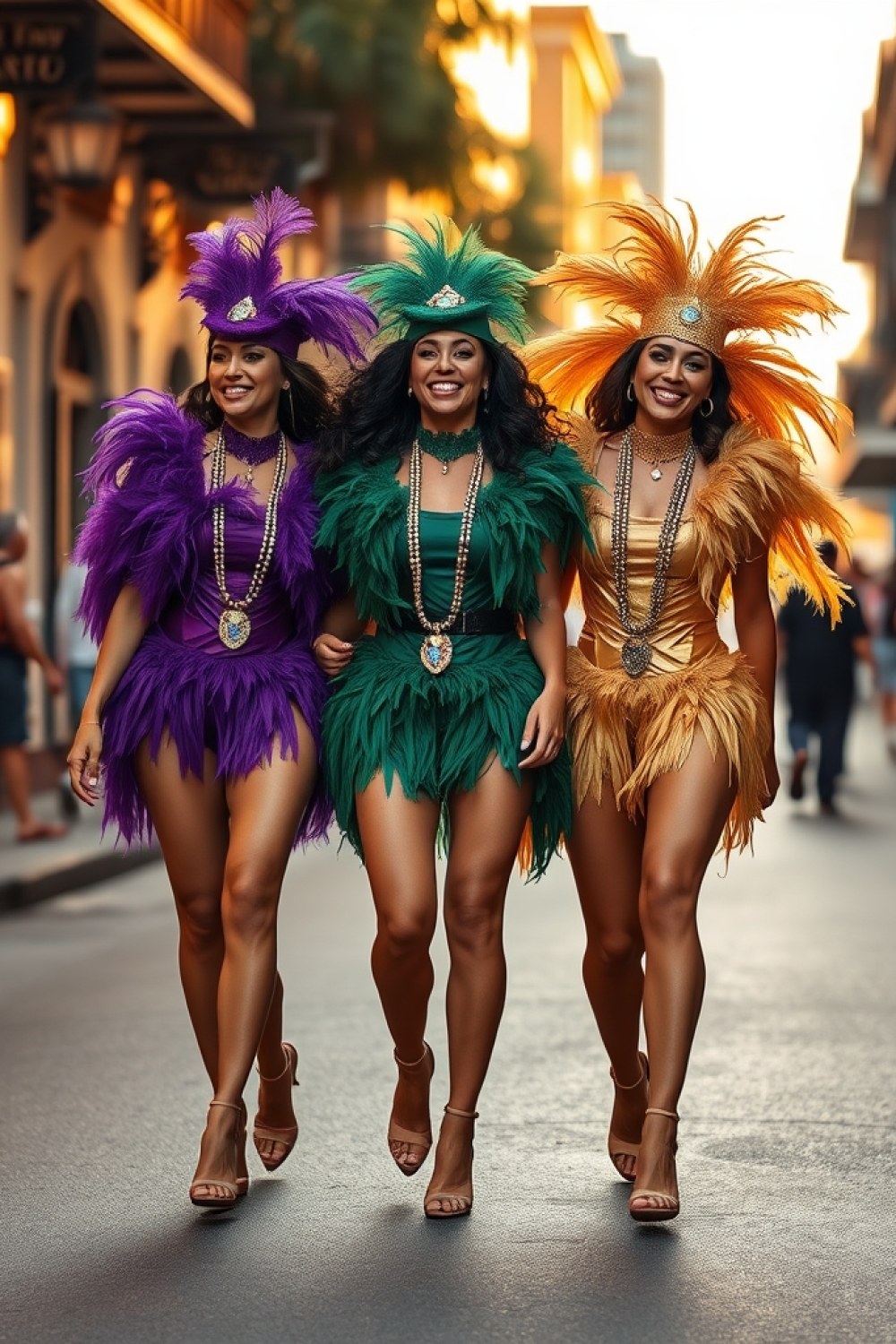 23 Mardi Gras Outfits for Women to Celebrate in Colorful Carnival Style