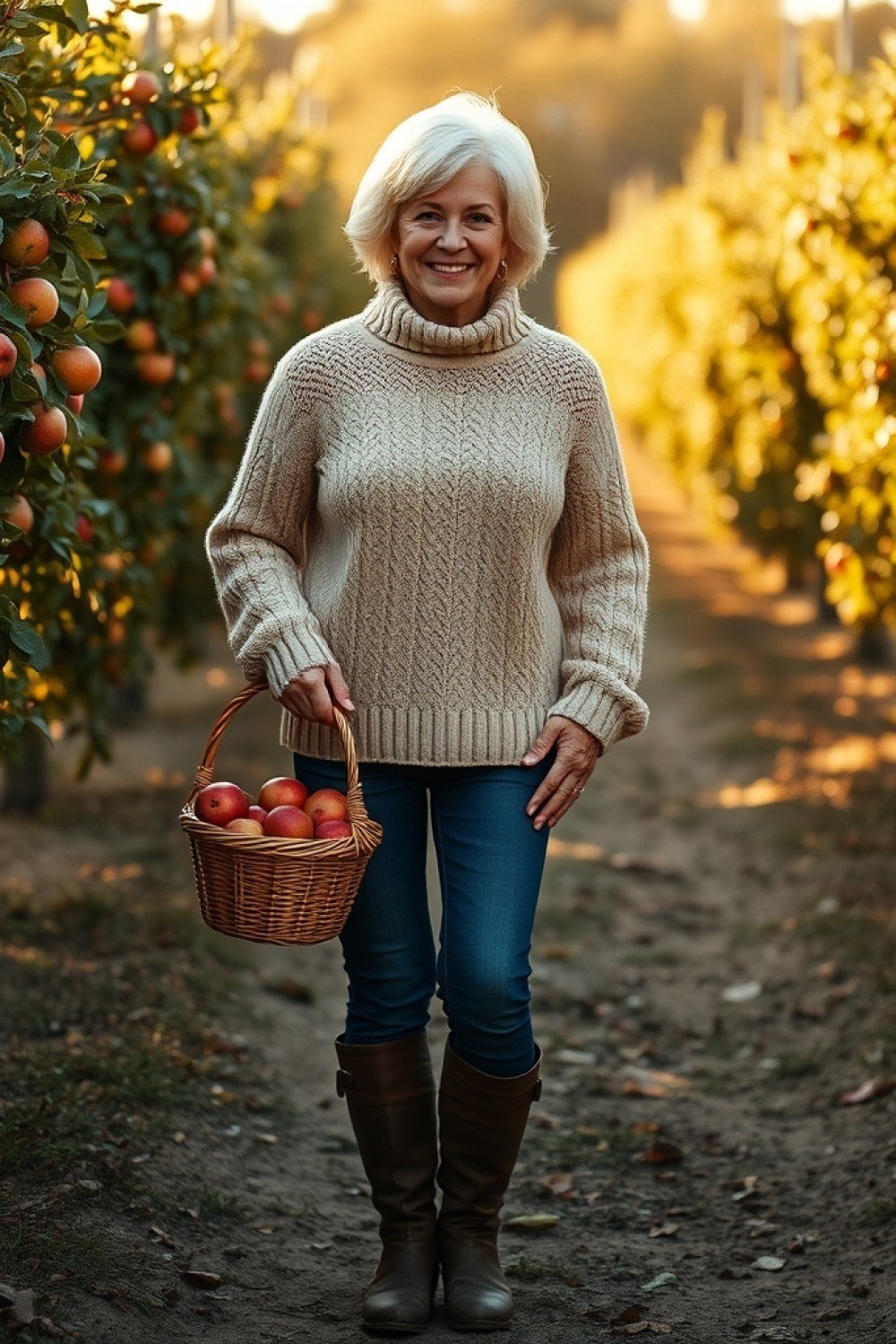 25 Apple Picking Outfits for Women Over 50