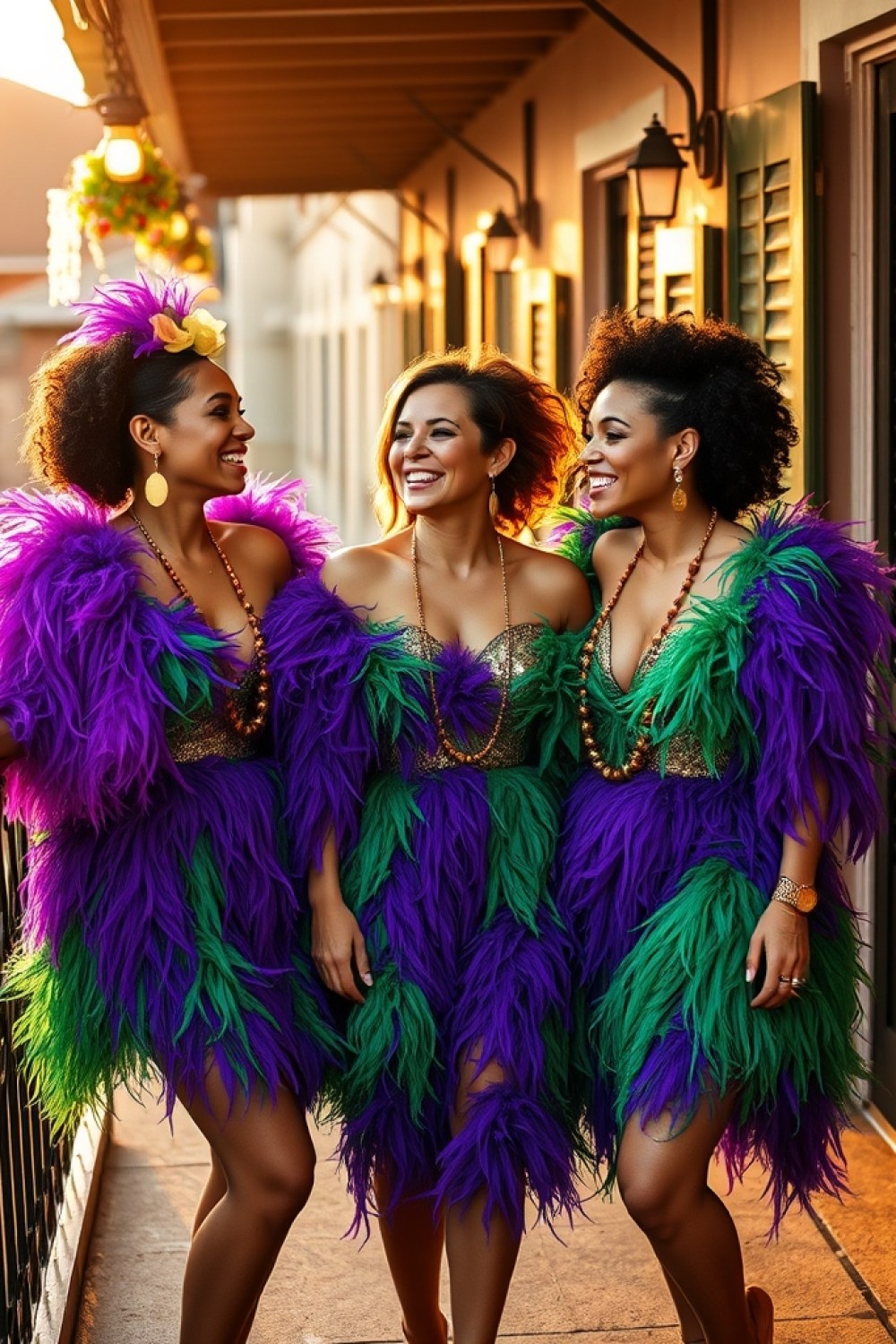 23 Mardi Gras Outfits for Women to Celebrate in Colorful Carnival Style