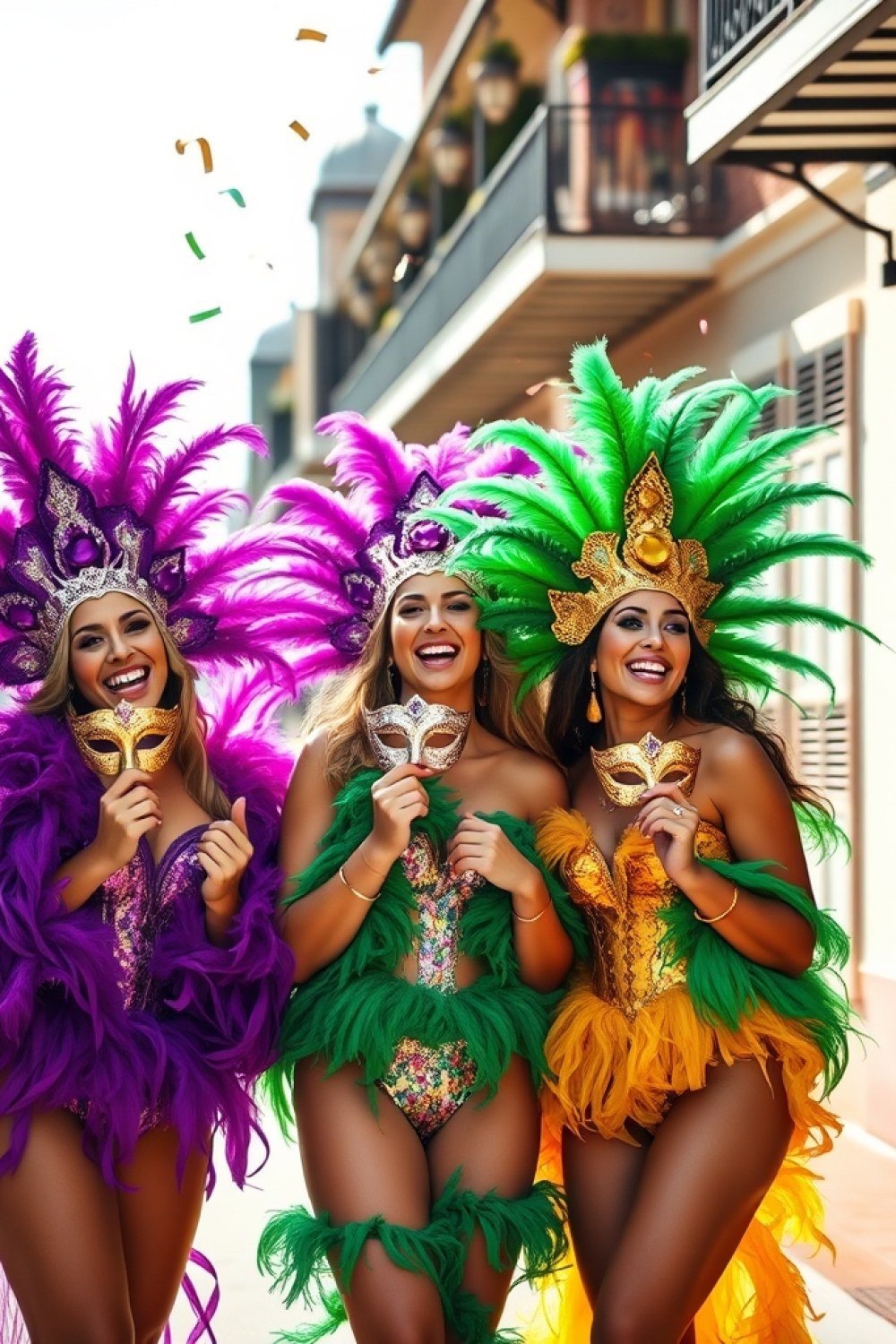 23 Mardi Gras Outfits for Women to Celebrate in Colorful Carnival Style