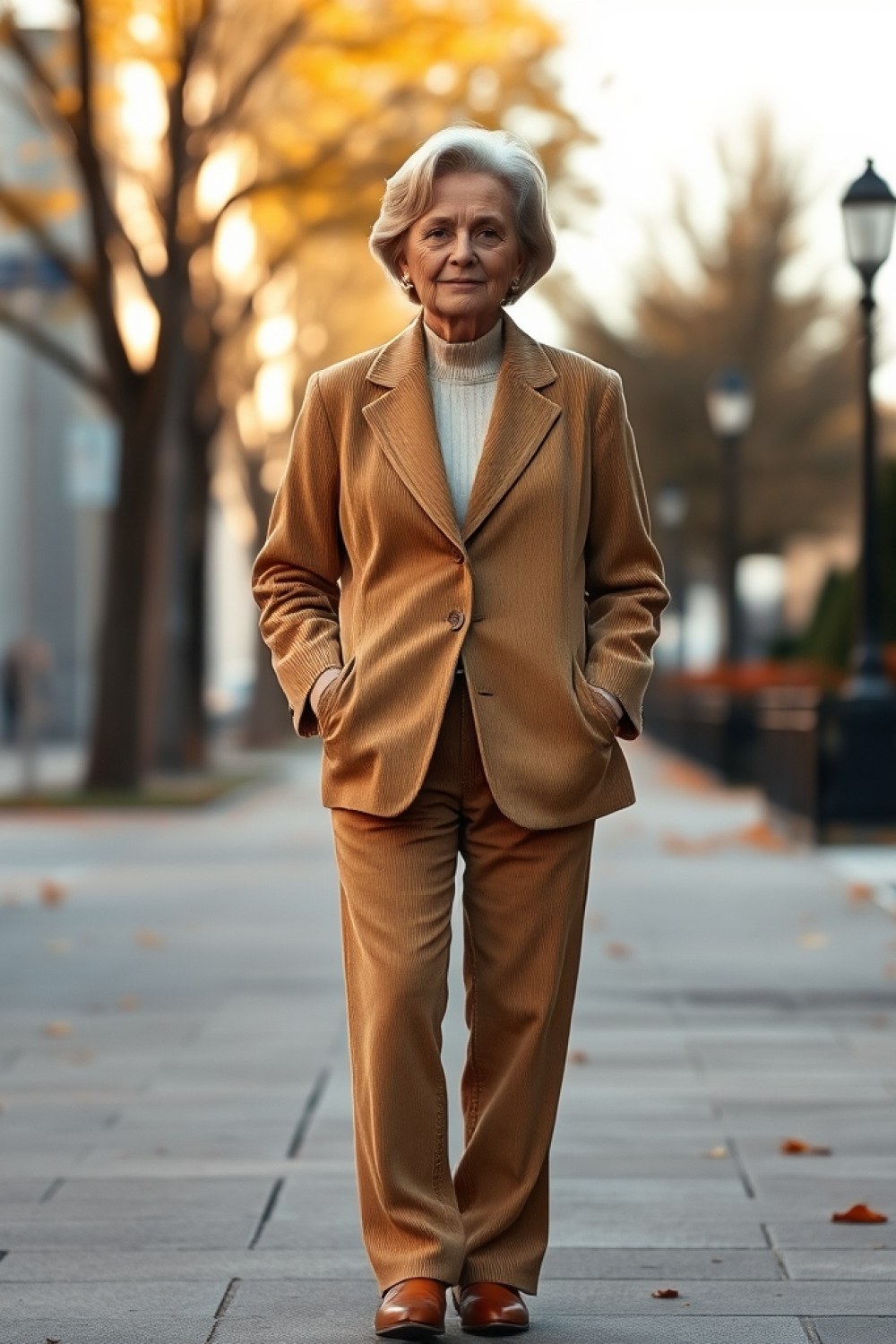 21 Corduroy Outfits for Women Over 50
