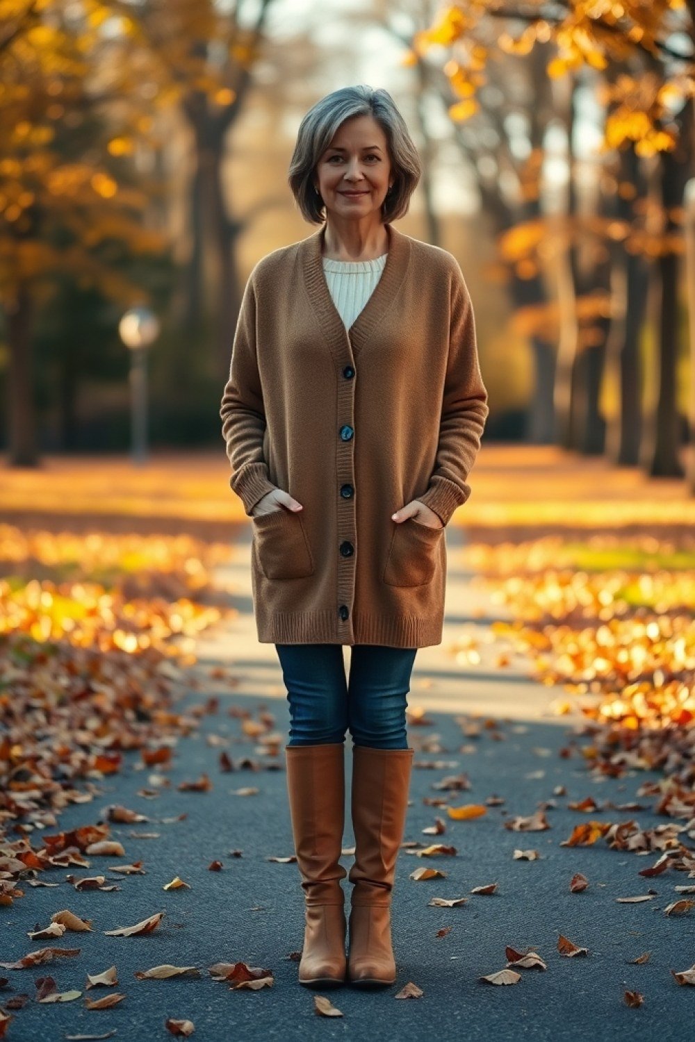 18 Easy Fall Transition Outfits for Women Over 60