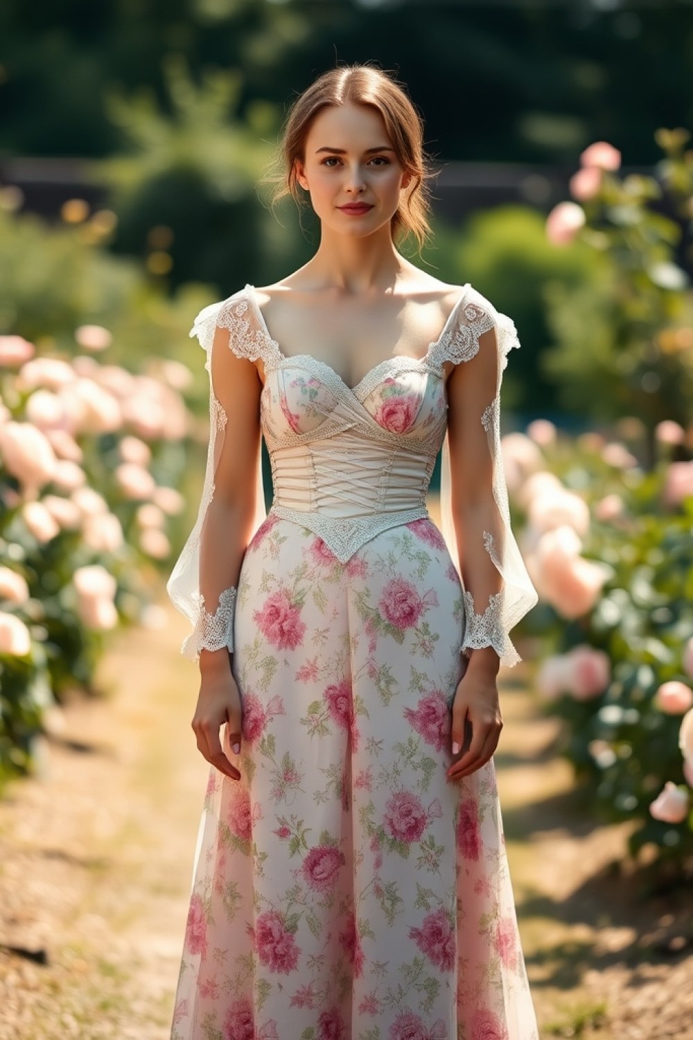 18 Romantic Bridgerton-Inspired Looks With Corsets, Florals, and Lace
