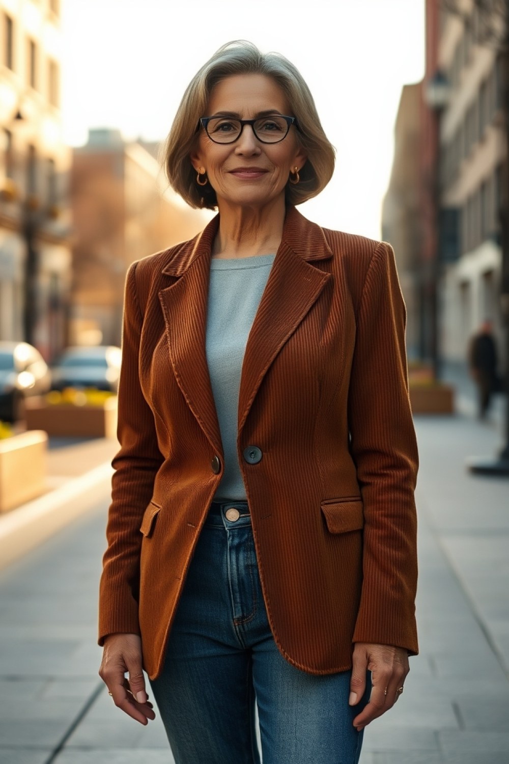 21 Corduroy Outfits for Women Over 50