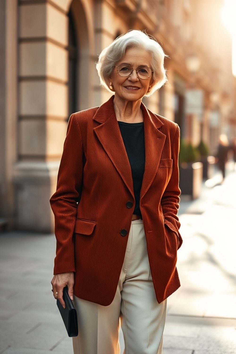 21 Corduroy Outfits for Women Over 50