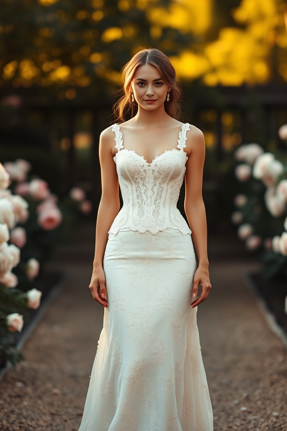 18 Romantic Bridgerton-Inspired Looks With Corsets, Florals, and Lace