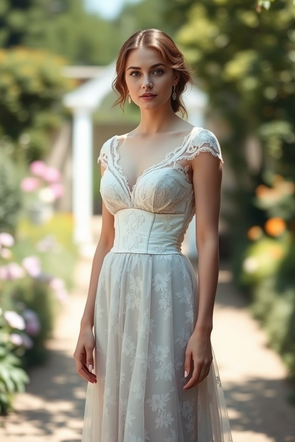 18 Romantic Bridgerton-Inspired Looks With Corsets, Florals, and Lace