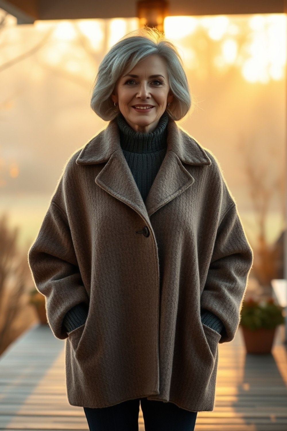 23 Shacket Outfits for Women Over 50 for Cool Mornings
