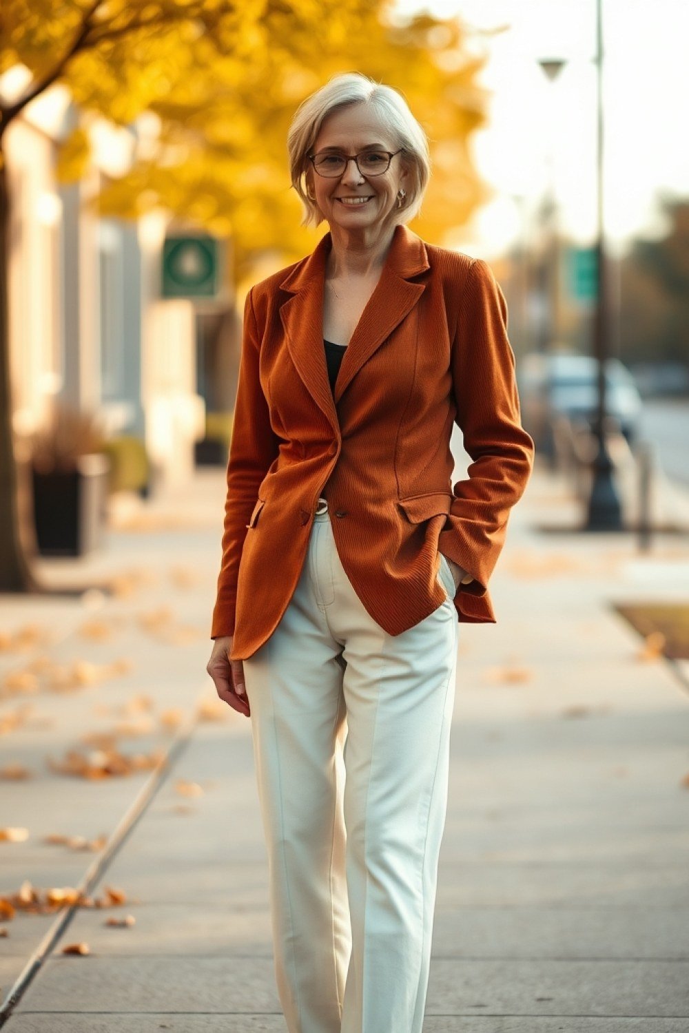 21 Corduroy Outfits for Women Over 50