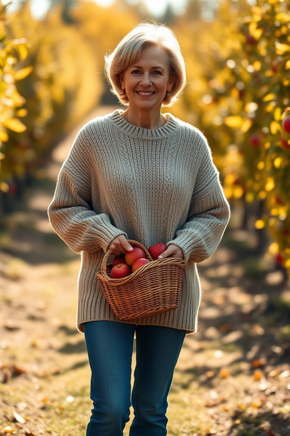 25 Apple Picking Outfits for Women Over 50