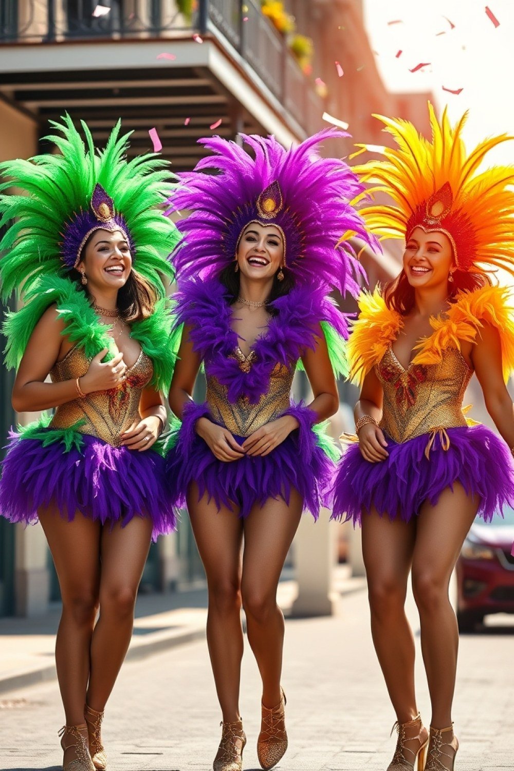 23 Mardi Gras Outfits for Women to Celebrate in Colorful Carnival Style