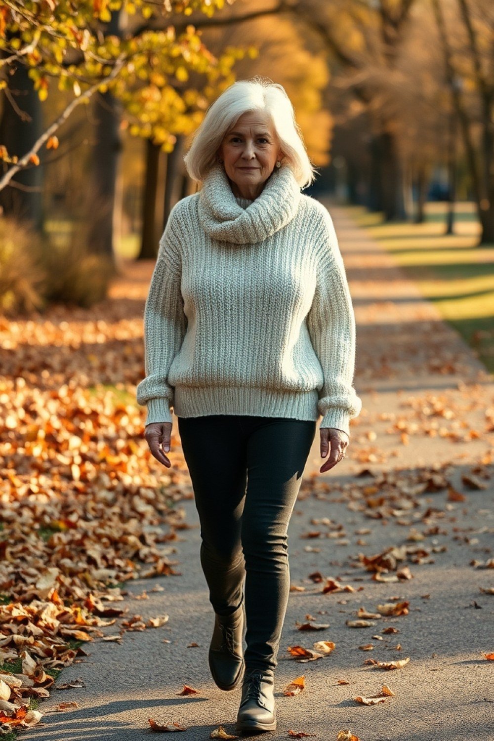 19 Cozy Sweater Weather Outfits for Women Over 60