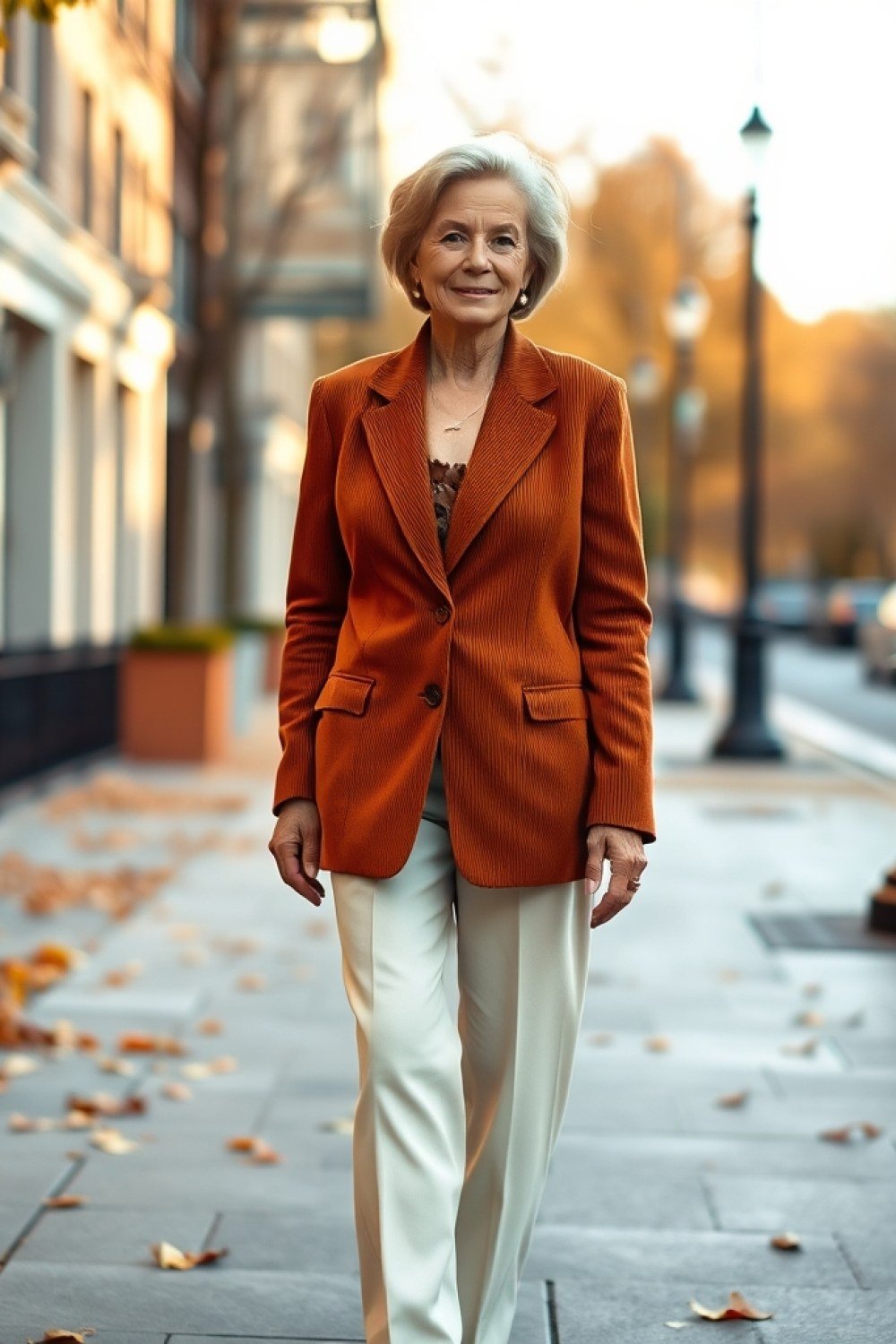 21 Corduroy Outfits for Women Over 50
