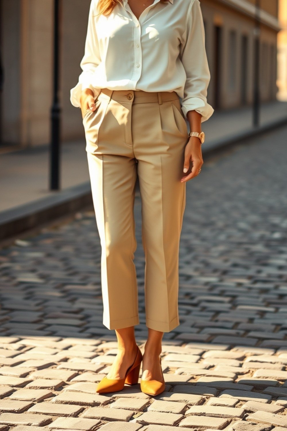 21 Capri Pants Outfits With Tops and Shoes That Create a Flattering Silhouette