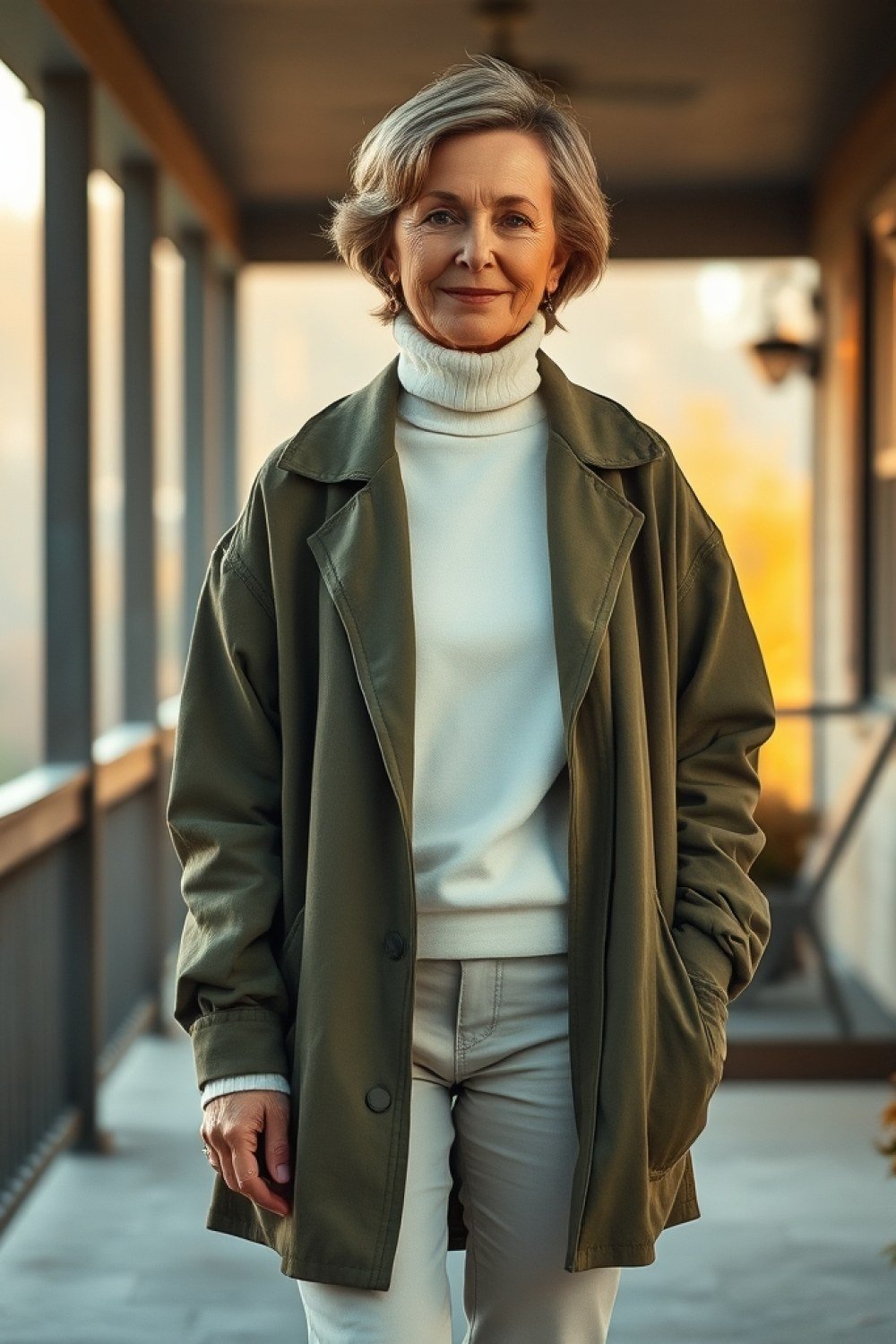 23 Shacket Outfits for Women Over 50 for Cool Mornings