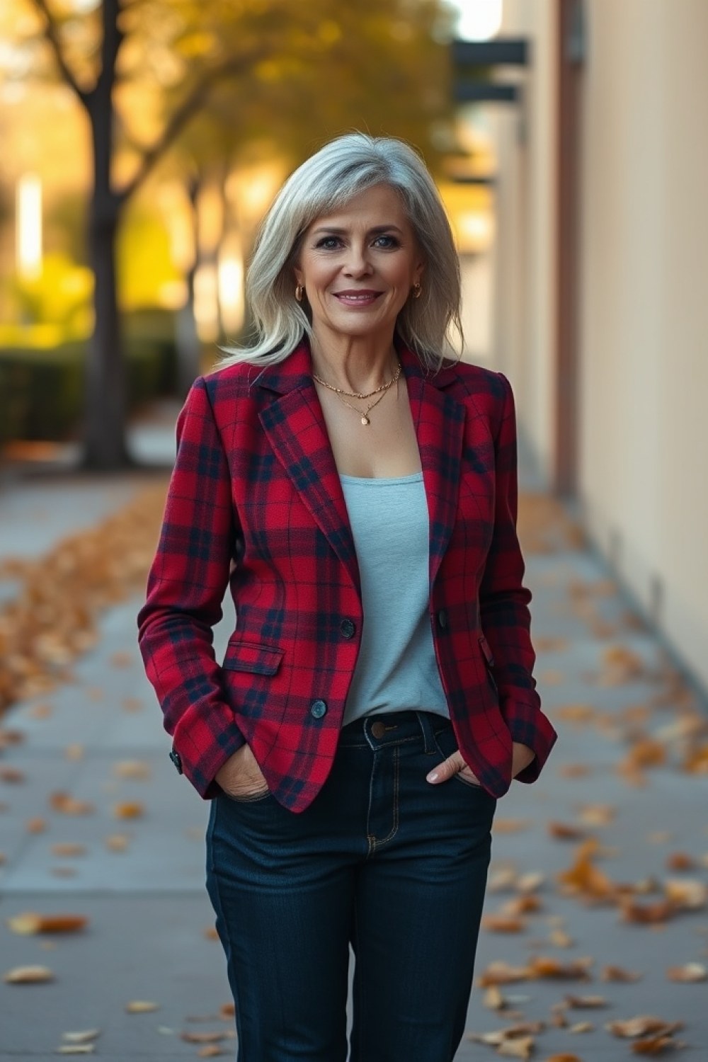 20 Plaid Outfits for Women Over 60 That Feel Cozy, Not Frumpy