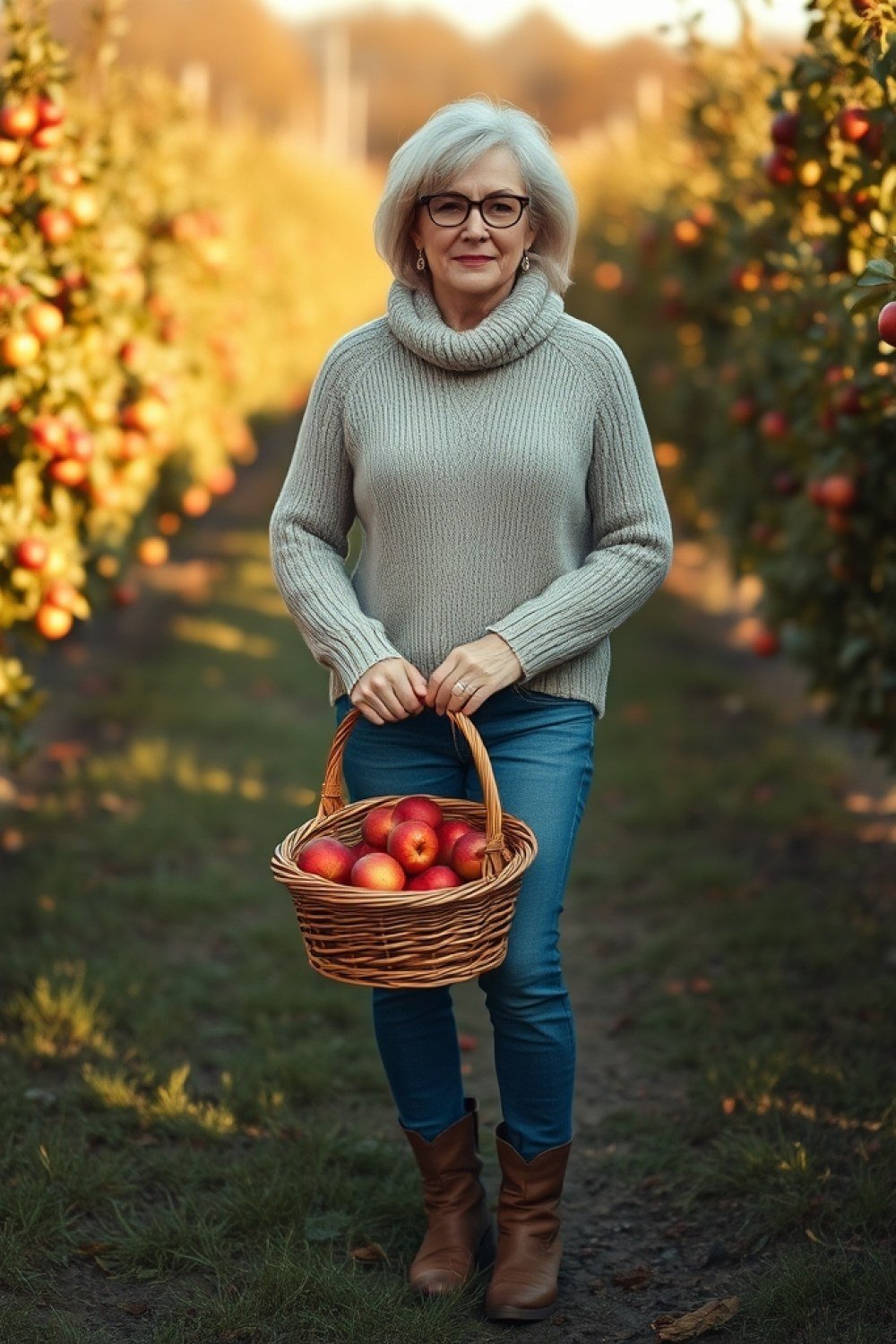 25 Apple Picking Outfits for Women Over 50