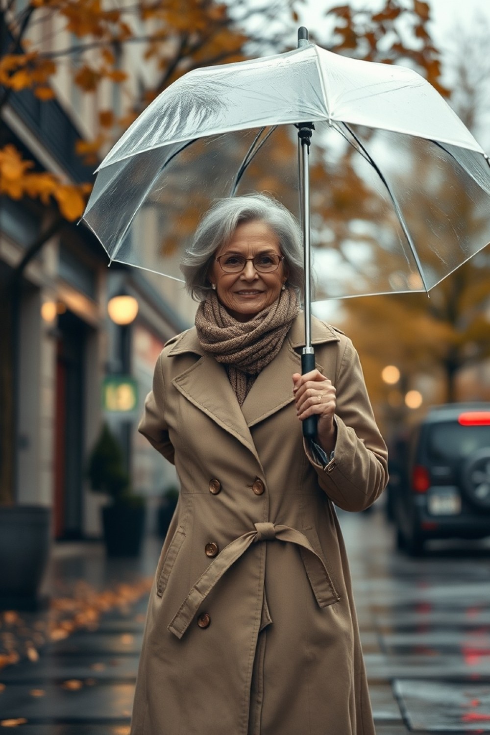 16 Rainy Fall Day Outfits for Women Over 50