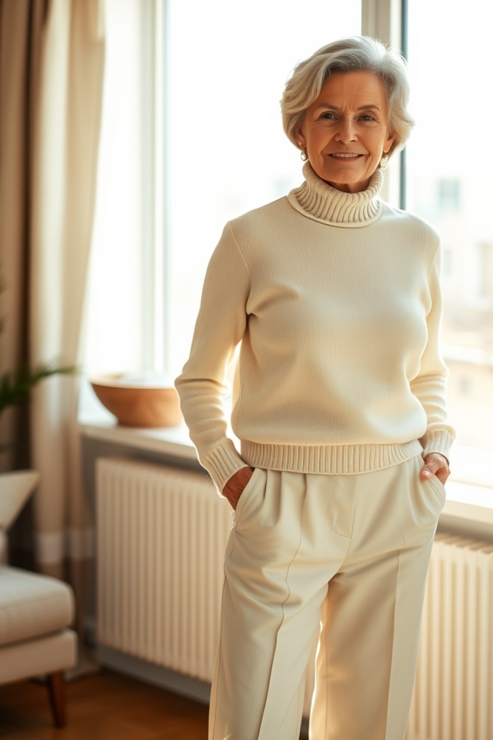 17 Turtleneck Outfits for Women Over 60 That Look Chic, Not Stuffy