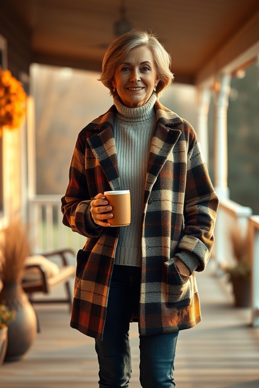 23 Shacket Outfits for Women Over 50 for Cool Mornings