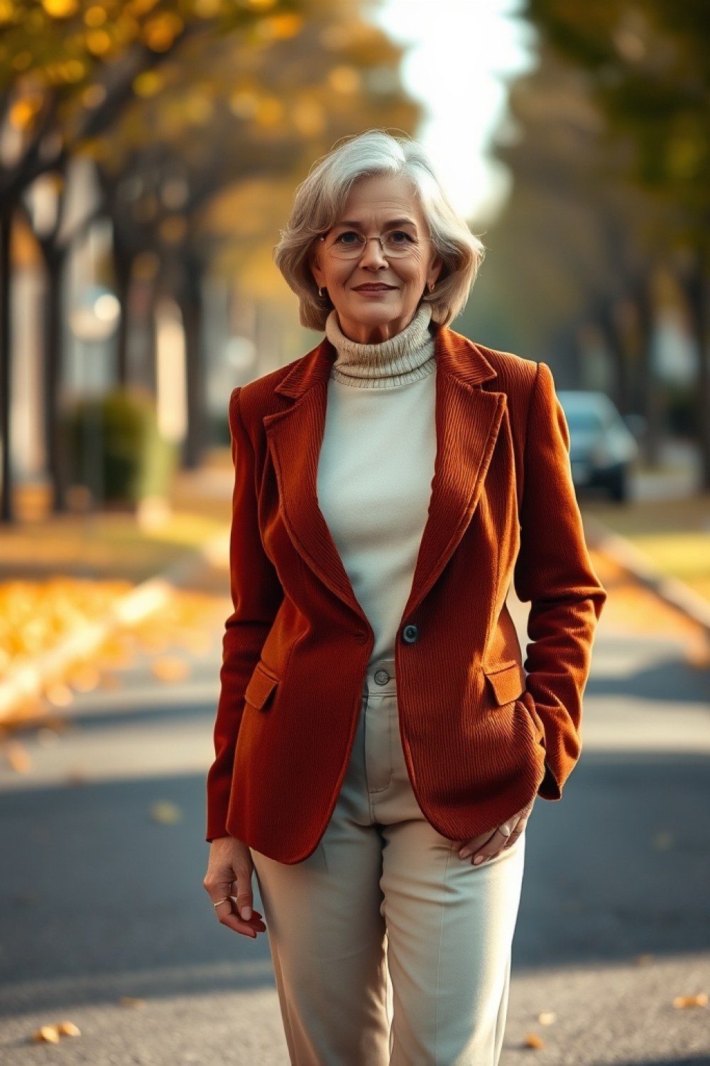 21 Corduroy Outfits for Women Over 50