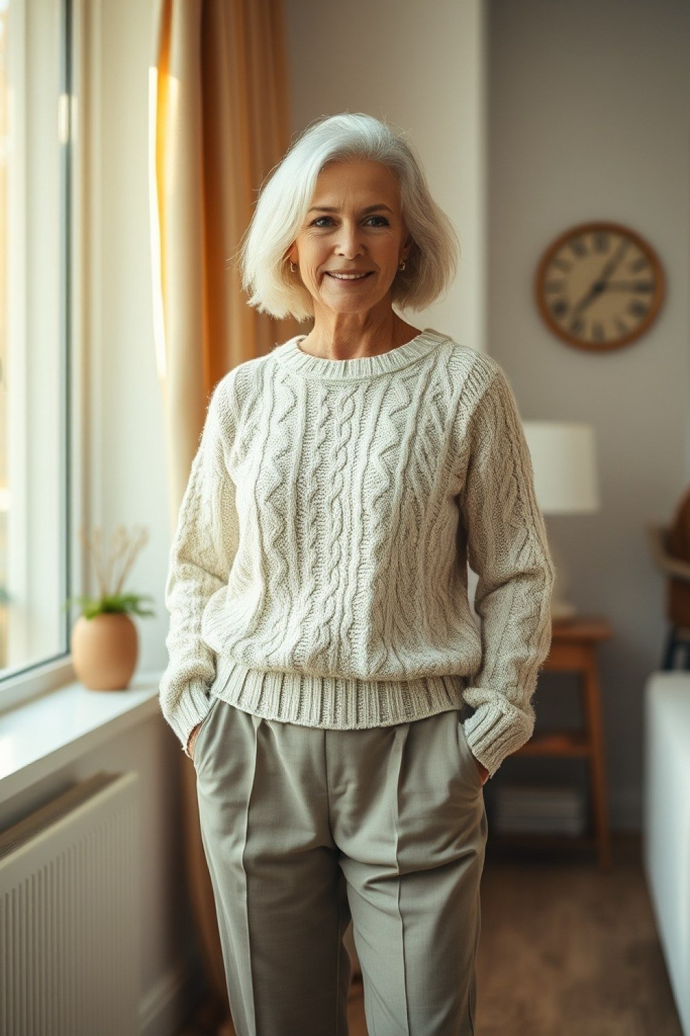 19 Cozy Sweater Weather Outfits for Women Over 60