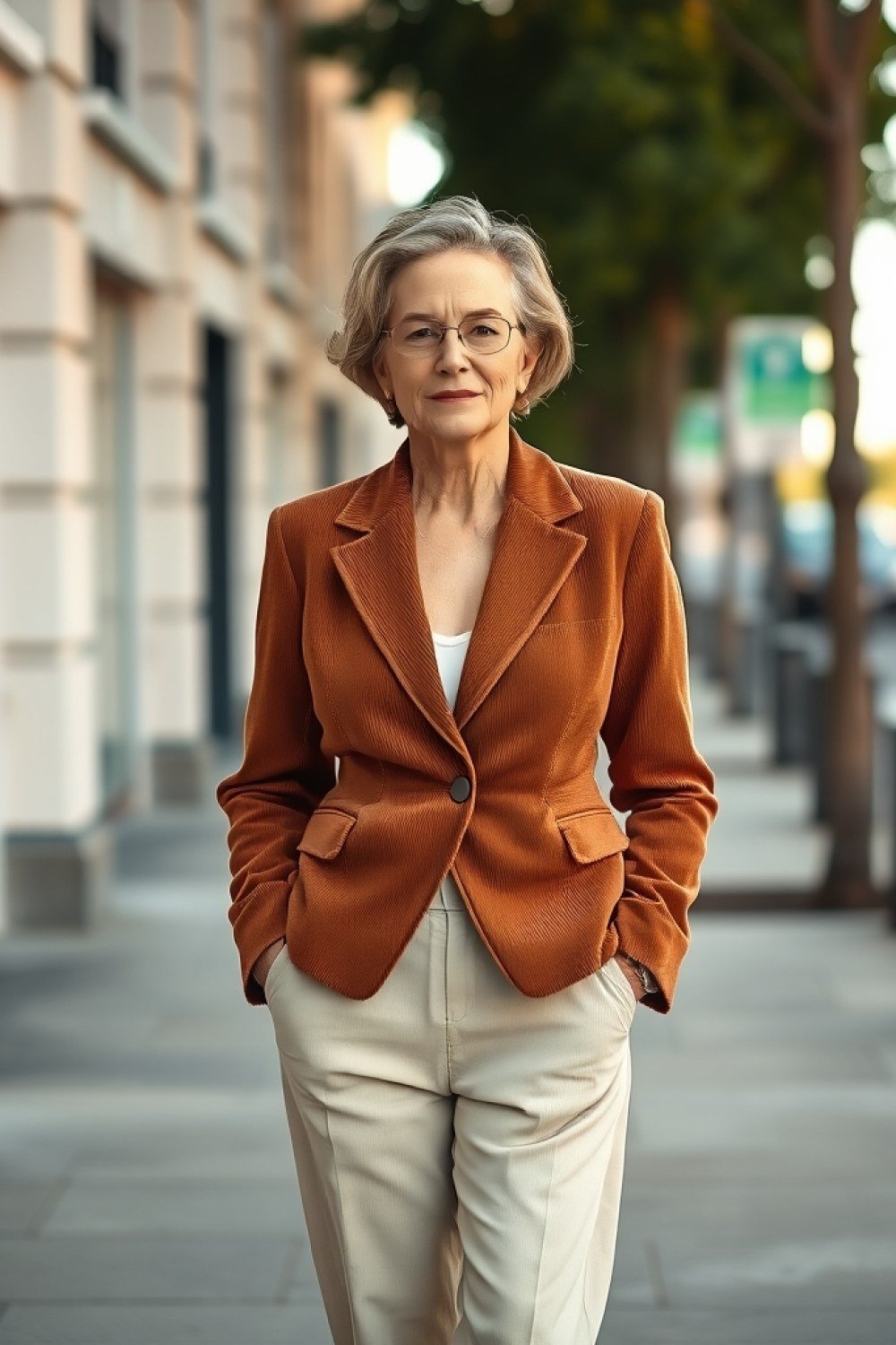 21 Corduroy Outfits for Women Over 50