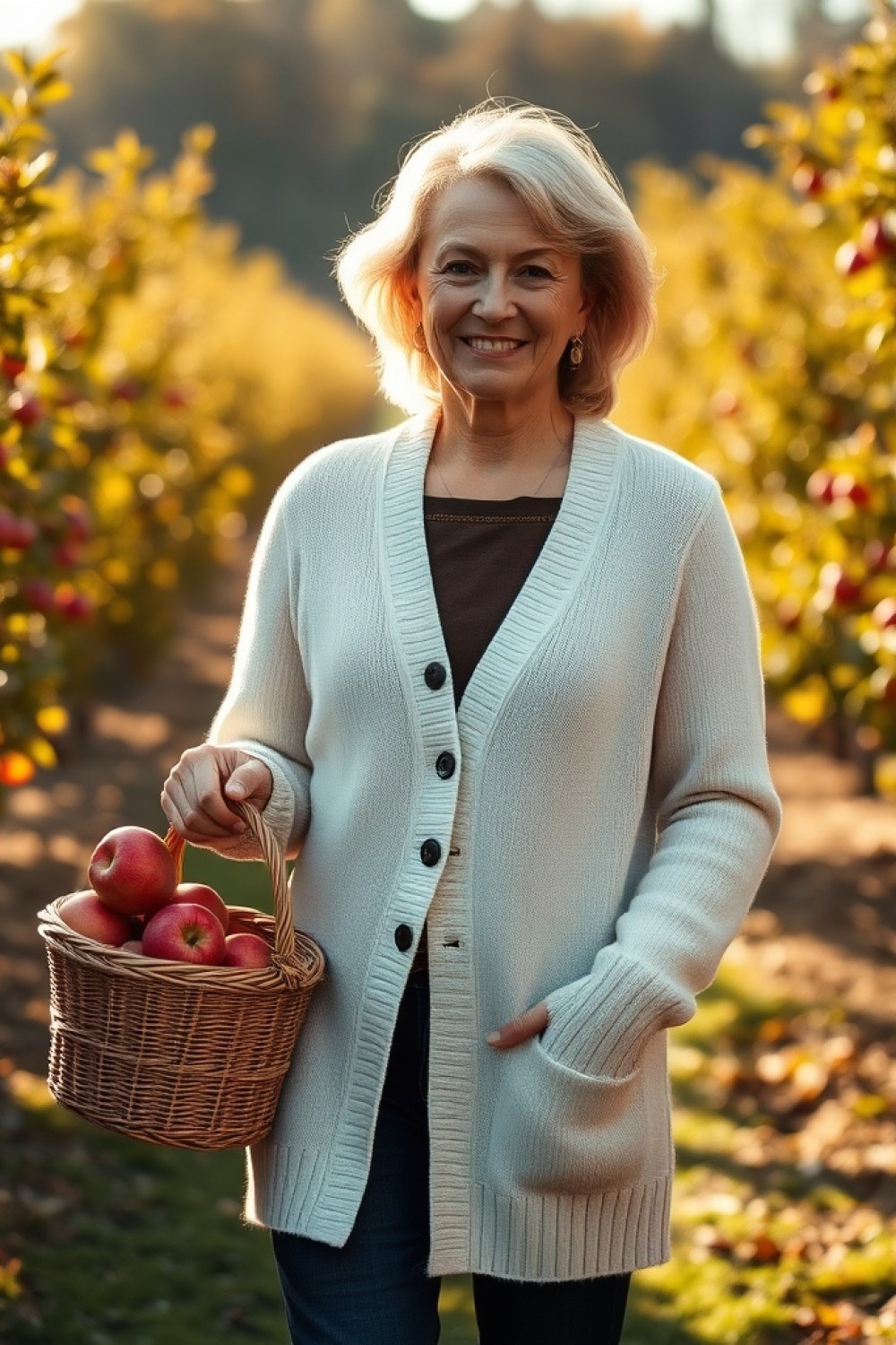 25 Apple Picking Outfits for Women Over 50