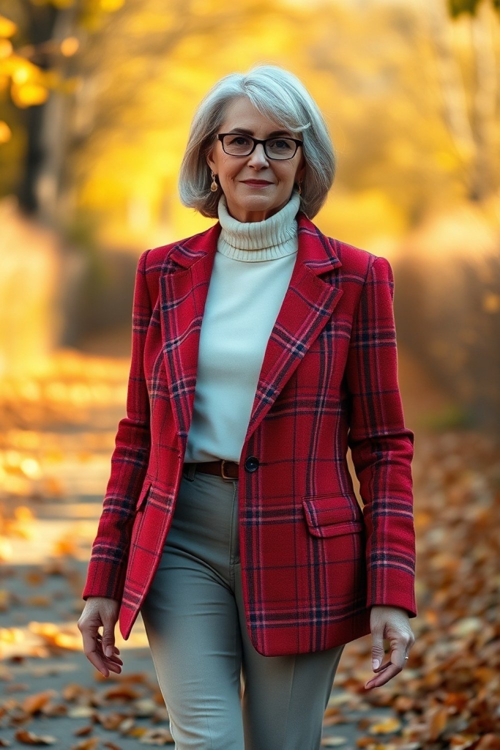 20 Plaid Outfits for Women Over 60 That Feel Cozy, Not Frumpy