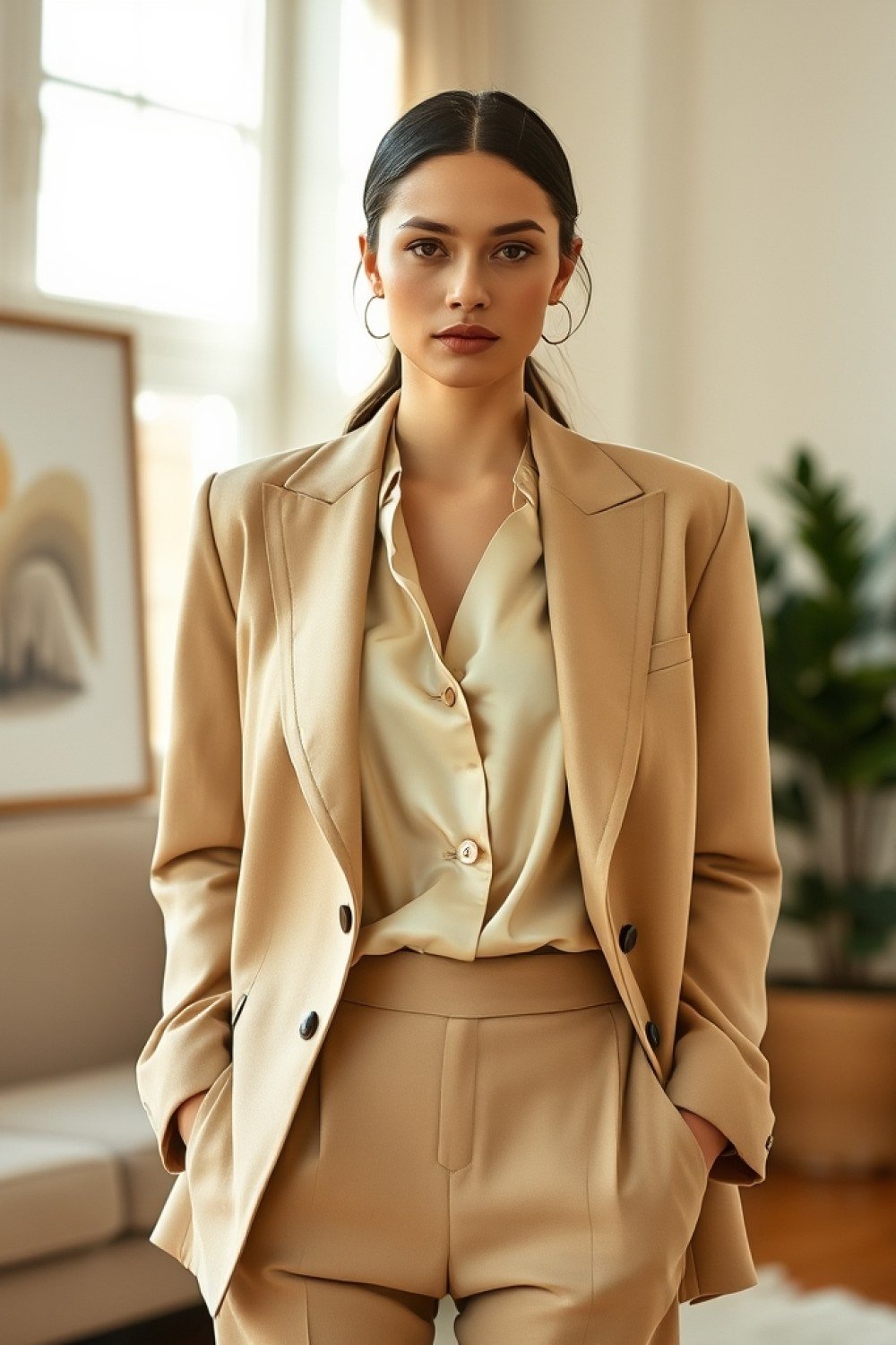 18 Broad Shoulder Outfit Ideas for a Polished, Feminine, and Comfortable Look
