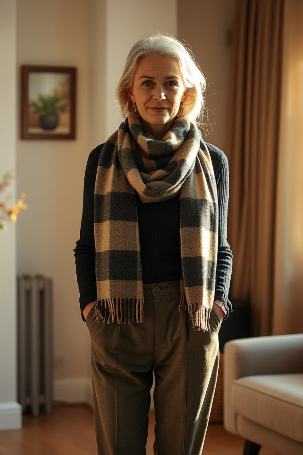 20 Plaid Outfits for Women Over 60 That Feel Cozy, Not Frumpy