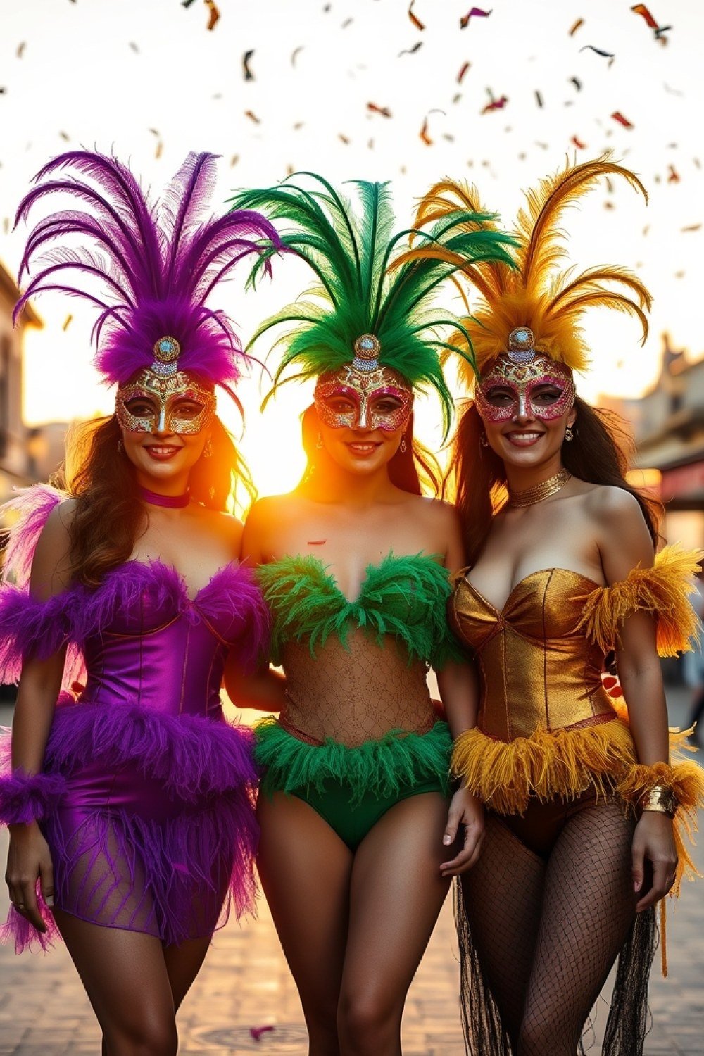 23 Mardi Gras Outfits for Women to Celebrate in Colorful Carnival Style