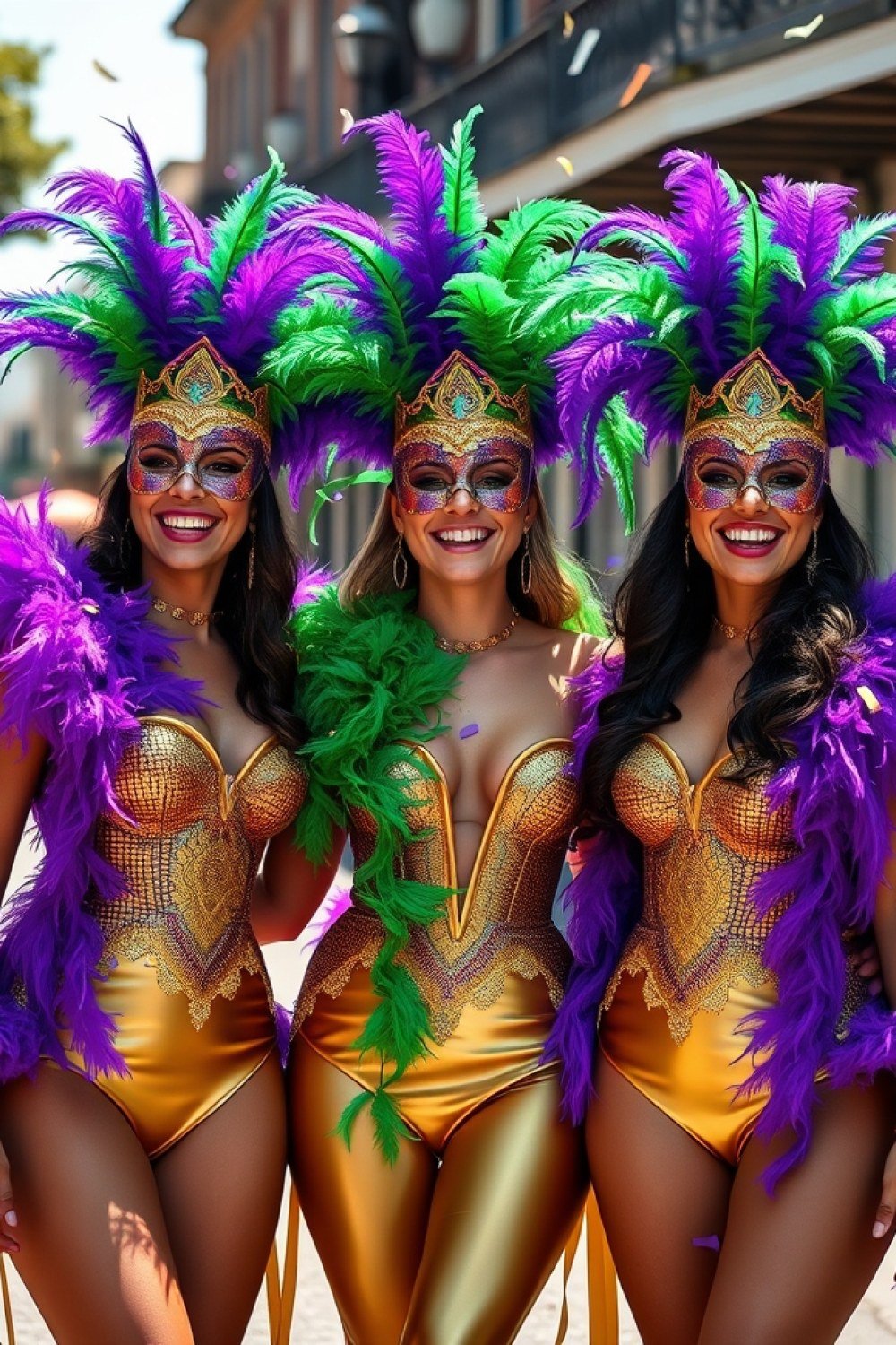 23 Mardi Gras Outfits for Women to Celebrate in Colorful Carnival Style