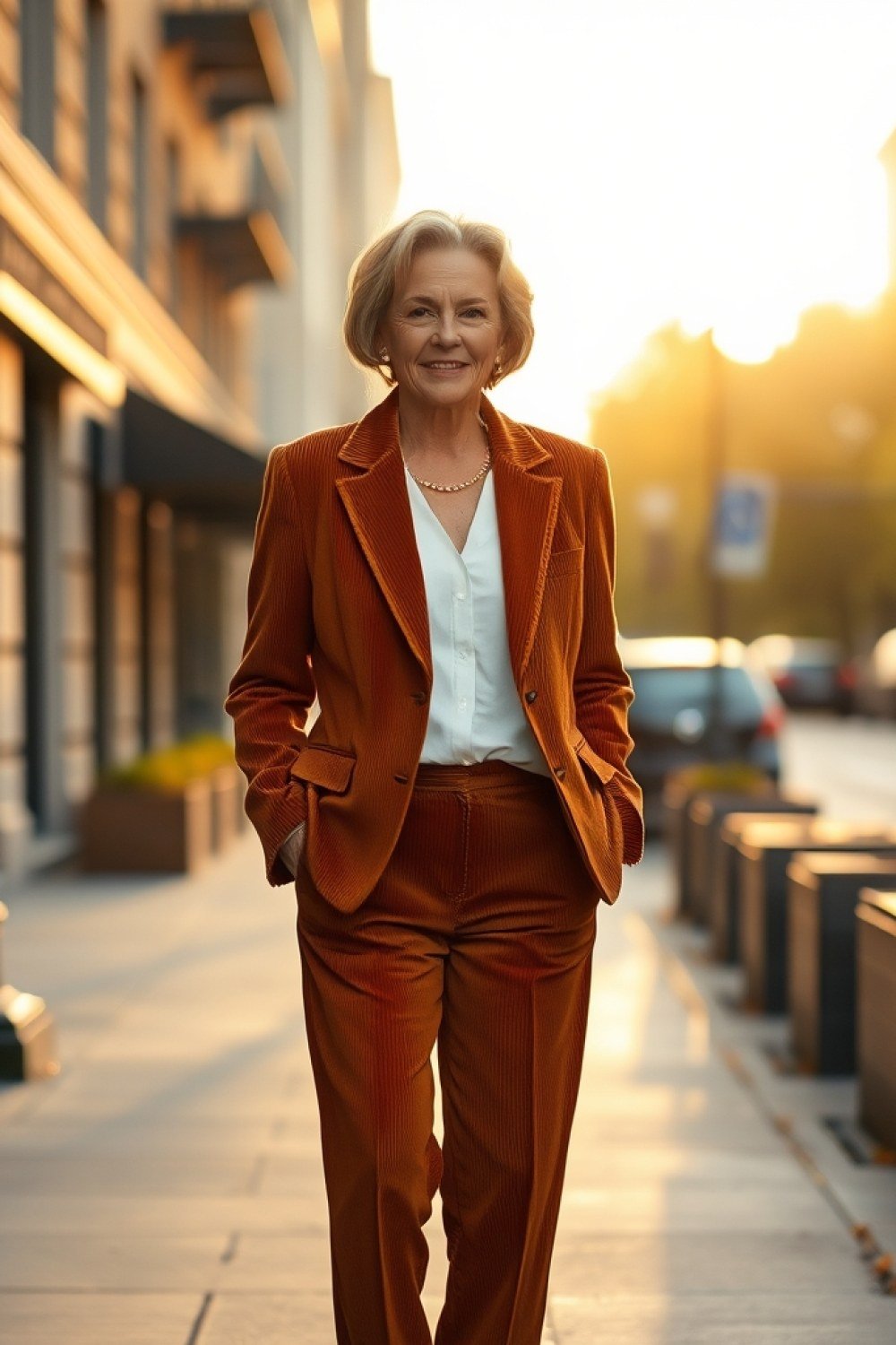 21 Corduroy Outfits for Women Over 50