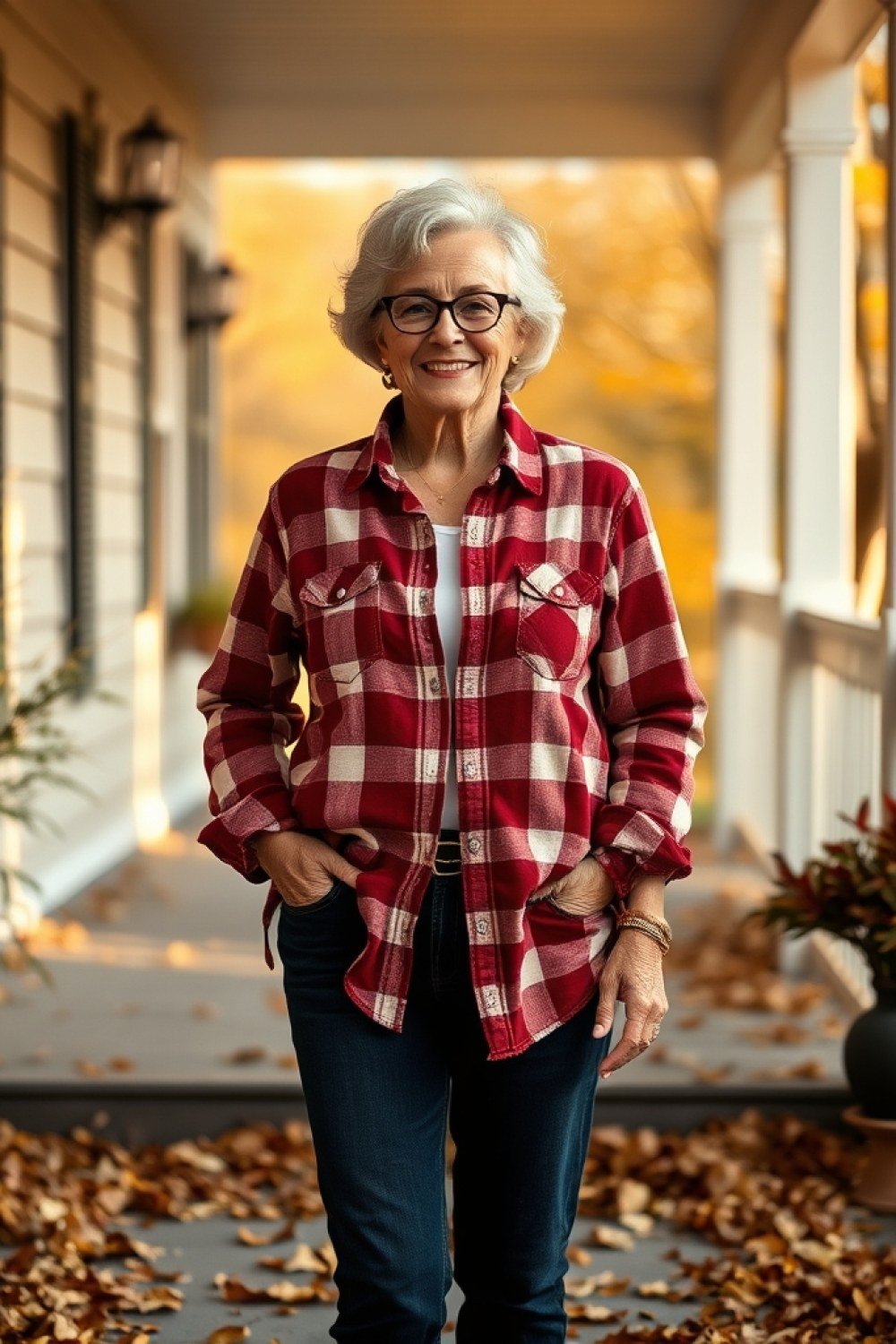 20 Plaid Outfits for Women Over 60 That Feel Cozy, Not Frumpy