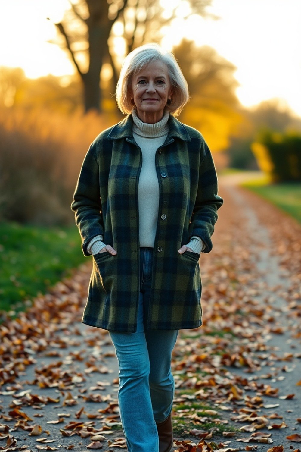23 Shacket Outfits for Women Over 50 for Cool Mornings