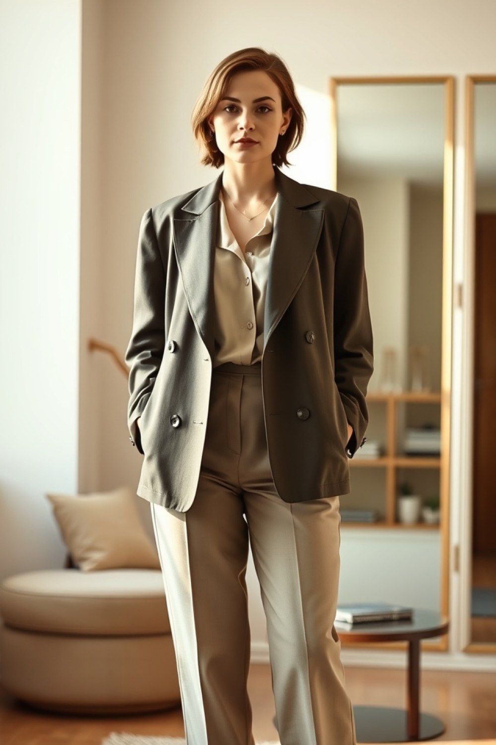 18 Broad Shoulder Outfit Ideas for a Polished, Feminine, and Comfortable Look