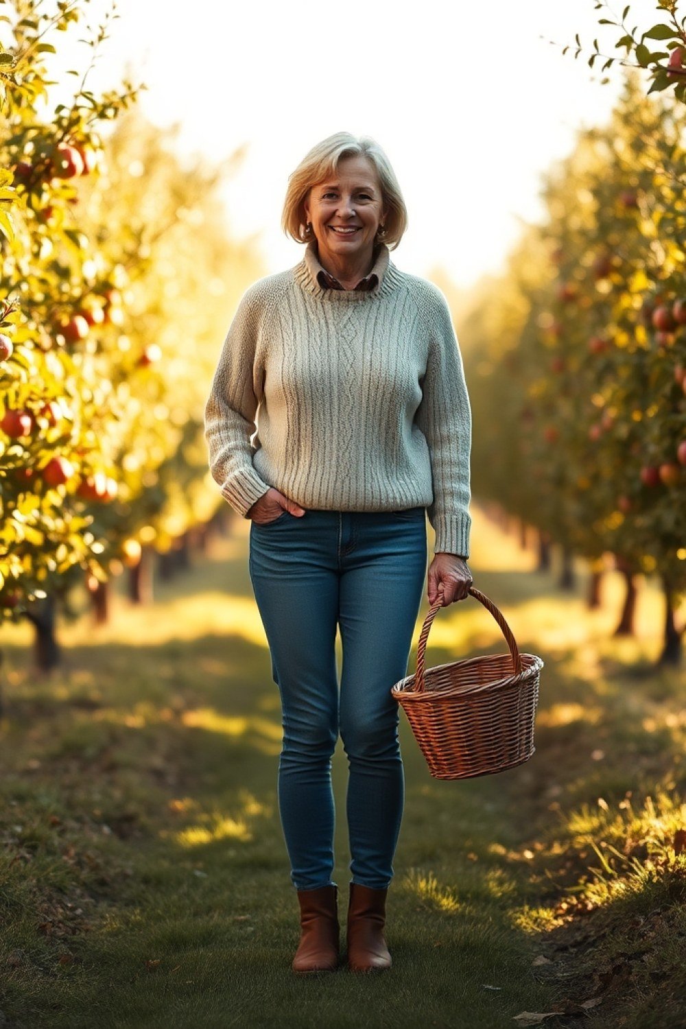 25 Apple Picking Outfits for Women Over 50