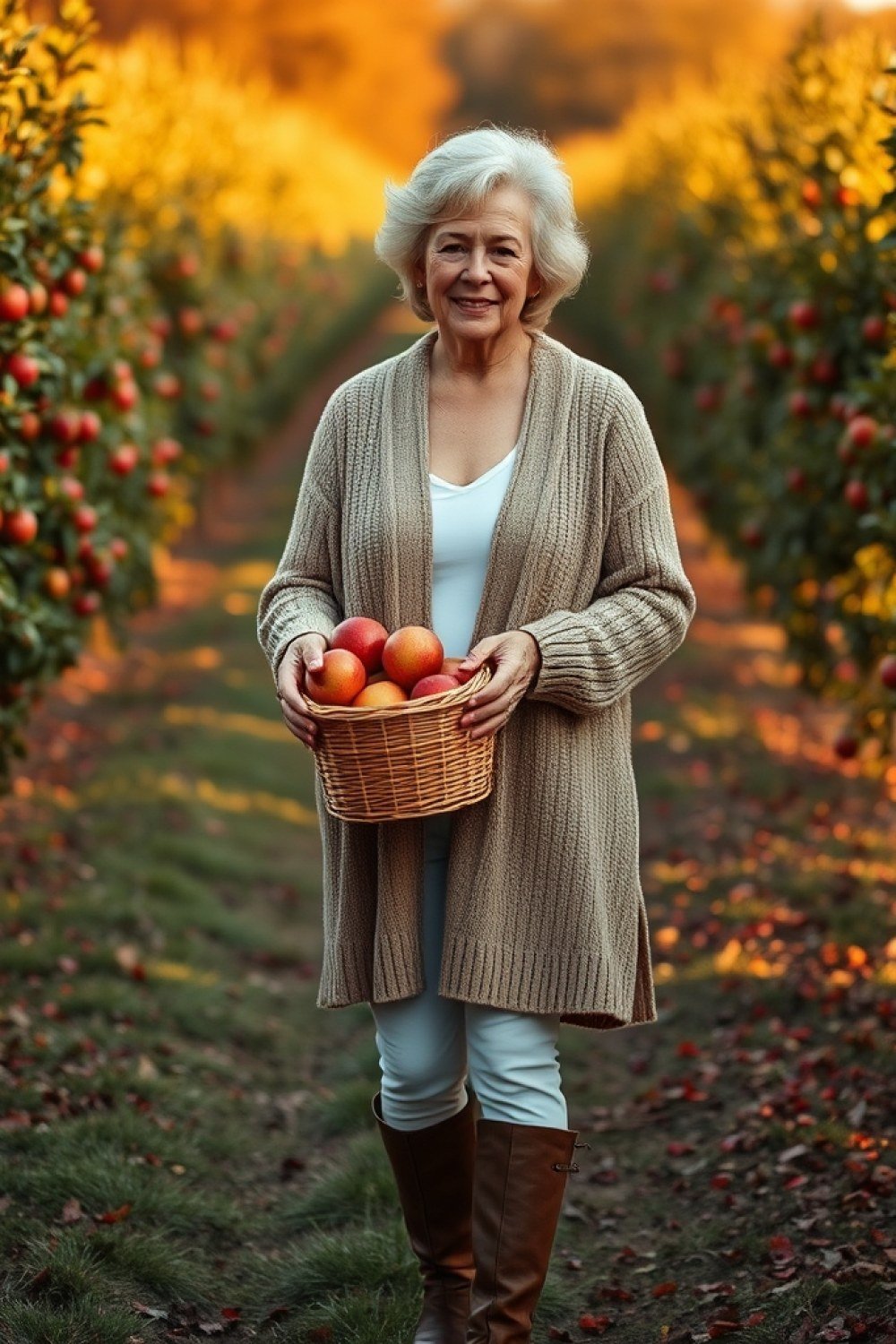 25 Apple Picking Outfits for Women Over 50