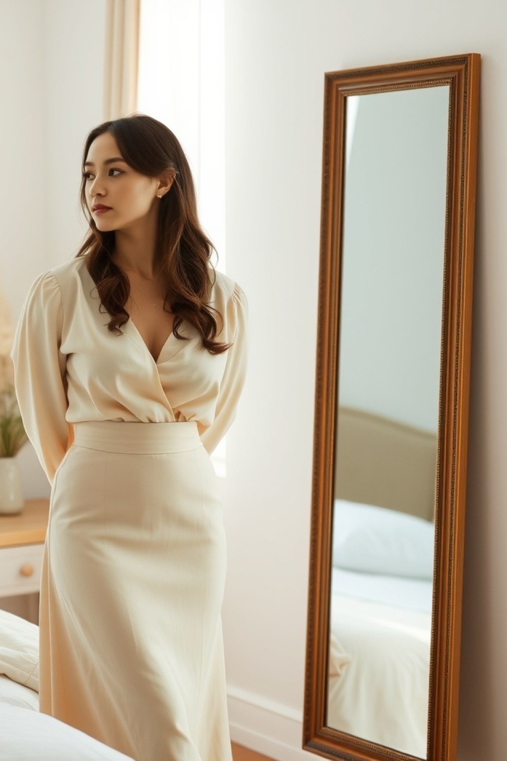 15 Style Secrets for Petite Women With Big Busts to Create a Flattering Silhouette